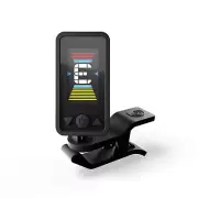 Planet Waves Eclipse Clip-On Chromatic Headstock Guitar Bass String Tuner Black