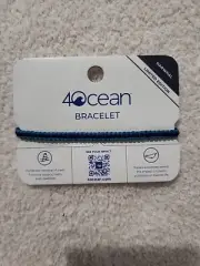 40cean Bracelet Braided Adjustable - Limited EDITION - Narwhal