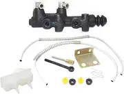 AEspares Compatible With Willys Jeeps CJ Brake Upgrade Master Cylinder Assembly Kit