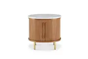 Harper Marble Storage Side Table