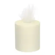 200 Yards Tulle Ribbon Rolls Netting Fabric Spools 6 Inch Cream White