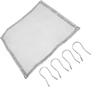 VINTORKY 1 Set Outdoor Folding Wood Stove Charcoal Grate Fire Pit Camping Heat-Resistant BBQ Mats Foldable Fire Stand Camping Equipment Backpacking Wood Stove 304 Stainless Steel Silver