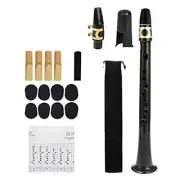 Mini Pocket Saxophone 8 Hole with Mouthpiece for Beginner Instrument Players
