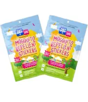 NATPAT Buzz Patch Mosquito Patch Stickers for Kids (2 Pack, 120 Stickers)