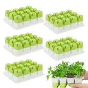 5X Seed Starter Tray, Reusable Seed Starter Kit, Silicone Seedling Starter Trays