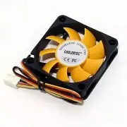 New PC Computer Case Cooling Fan Cooler 3Pin 4Pin Silent 60mm 60x60x15mm