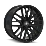 Touren Tr91 Wheel 3291 Brushed Matte Black W Dark Tint 20X9 6-139.7 18mm 106.1mm