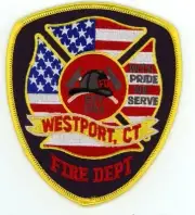 CONNECTICUT CT WESTPORT FIRE DEPARTMENT NICE SHOULDER PATCH POLICE SHERIFF