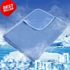 Cooling Blanket Q-Max>0.43 Arc-Chill Fiber, Lightweight Summer Blanket 127x152