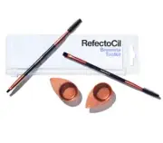 Refectocil Browista Toolkit- Angled Brush Straight Brush 2 application dishes