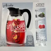 Primula Chill Core Pitcher 2.7 L Fruit/Tea Infuser Flavor-It Beverage...(XX0016)