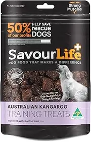 SavourLife Australian Kangaroo Training Treats, 165 Grams