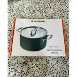 全新 LE CREUSET TNS 不沾鍋系列 雙耳醬汁鍋-附蓋-24CM