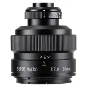 Zhongyi Mitakon 20mm f/2 4.5X Super Macro Lens for Canon EF mount camera