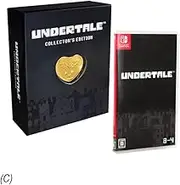 009_UNDERTALE Switch Collector's Edition, w/ Gold Heart Shaped Locket Music Box (japanese version)