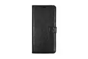 Samsung Galaxy Note 10 Plus Book Style Colour Side Flip Case - Black