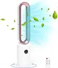 Bladeless Tower Fan, 2 In1 Fan Air Purification with Remote Control, 70° Oscilla