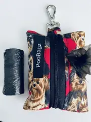 Silky Terrier - Dog Poo Bag Dispenser - Handmade