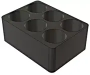 C Cell Plastic Battery Tray Stand Holds 6 Cells