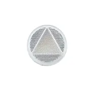 Narva 65mm Clear Retro Reflector with Self Adhesive - Bulk Pack of 50