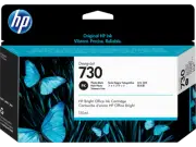 HP 730 130-ml Photo Black DesignJet Ink Cartridge, P2V67A
