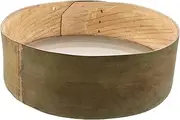 Bamboo Fine Mesh Sieve for Flour Handheld Strainer for Soy Milk Filtering Easy to Clean Multi-use Kitchen Strainer Size M