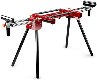 Baumr-AG Mitre Saw Stand Portable Universal Adjustable Drop Saw Bench Table