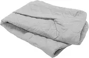 Furhaven Pet Dog Bed Cover - Quilted Traditional Sofa-Style Living Room Couch Pet Bed Replacement Cover for Dogs and Cats, Silver Gray, Large