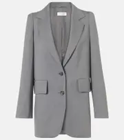 [Max Mara] Max Mara Ebridi wool, mohair, and silk blazer UK 12 grey