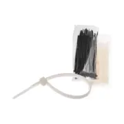 Doss Clear 380MM Cable Tie 100Pk