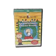 I Want a Dog for Christmas, Charlie Brown Double Feature DVD NEW