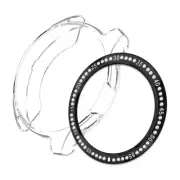 Hot Thin New Real Case Bling Bezel Ring Cover f Samsung Gear S3 Classic SM-R775V