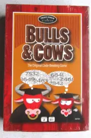 New Sealed Bulls & Cows Card Game Code Breaking Game GC