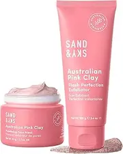 Sand & Sky Perfect Skin Bundle. Australian Pink Clay Face Mask Set