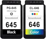 Generic PG645 & CL646 Compatible with Canon PG-645 & CL-646 for PIXMA MG2560 MG2460 MX496 MG2960 MG2965 MG3060 TS3160 TS3165 TR4560