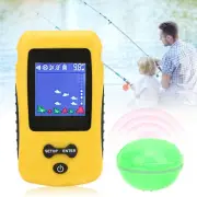 (TL86)Wireless Fish Finder Sonar Sensor Depth Echo Sounder Fishing Tackle HR