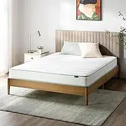Zinus Essentials Innerspring 15cm Queen Mattress Spring Bed - Blue Piping, Foam Comfort Tight Top