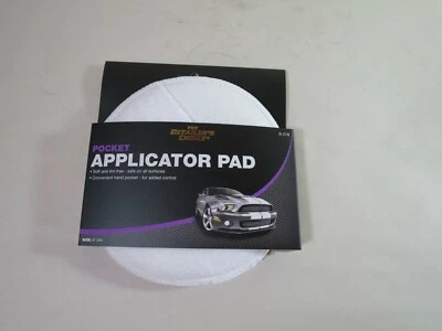 Detailer's Choice 9-278 Pocket Applicator Pad 6" Diameter with Hand Pocket 3 Pad
