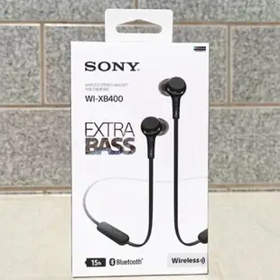 SONY 索尼 WI-XB400 無線藍牙耳機 WI XB400 無線運動耳機 可頸掛