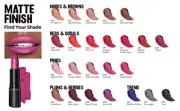 REVLON SUPER LUSTROUS MATTE LIPSTICK BRAND NEW