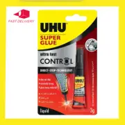UHU Super Glue Ultra Fast Liquid Control 3g-Au