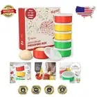 Versatile Stackable Silicone Food Storage Containers - Perfect for Pizza Dough