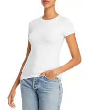 L'Agence Ressi Cap-Sleeve Tee