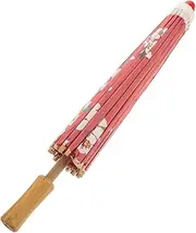 [PACKOVE] Handmade Japanese Oiled Paper Umbrella Parasol Vintage Lace Design for Party Decoration Weddings Cosplay Events and Restaurant Decor Durable and Craftsmanship