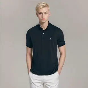 【NAUTICA】男女款 帆船 胸前小LOGO POLO衫(平輸品)