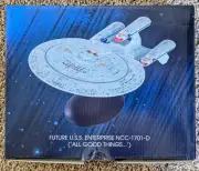 Eaglemoss XL Future USS Enterprise NCC-1701-D All Good Things Star Trek BNIB