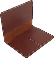 [Healeved] Leather Passport Holder Portable PU Leather Travel Case for Men Women Versatile Passport Cover for Tickets Cards Lightweight and Durable Travel Wallet