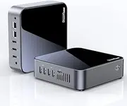 DreamQuest Mini PC Windows 11 Pro Pre-Installed 16GB RAM DDR4 512GB M.2 SSD, 12th Gen N95 Chipping (up to 3.4GHz) Mini Computer HDMI 4K USB 3.2, Gigabit Ethernet, WiFi 5
