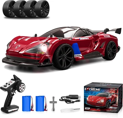 RC Drift Car Full Proportional RTR Remote Control Car 1/16 Scale 38KM/H Fast 4WD