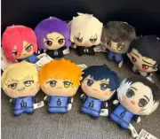 10cm Blue Lock Plush Toy Keychain Mini Nagi Backpack Charm Anime Peripheral Cute